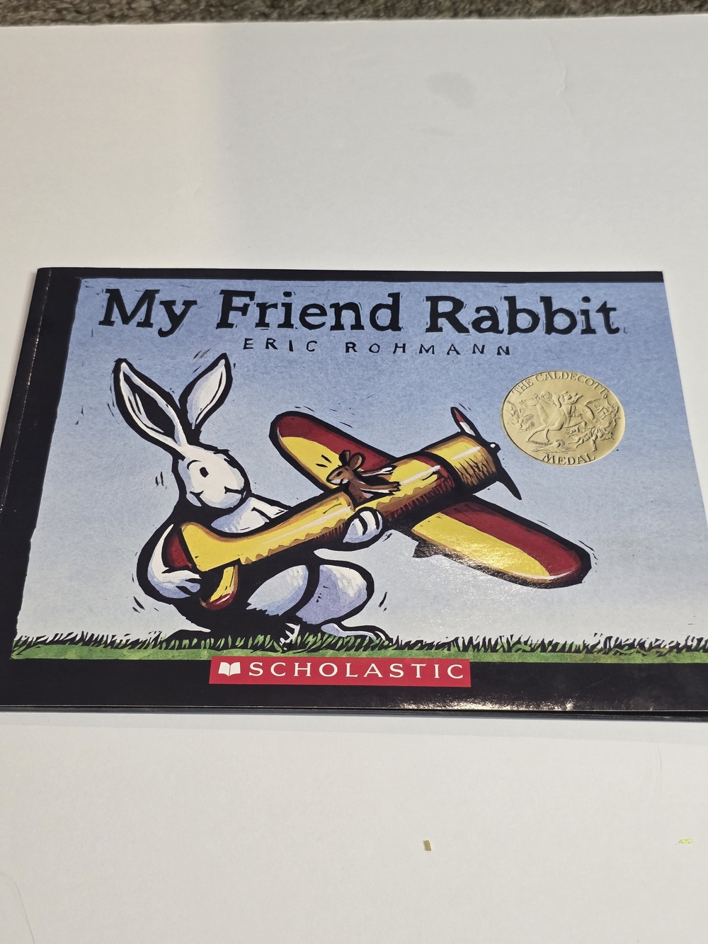Book cover: My Friend Rabbit